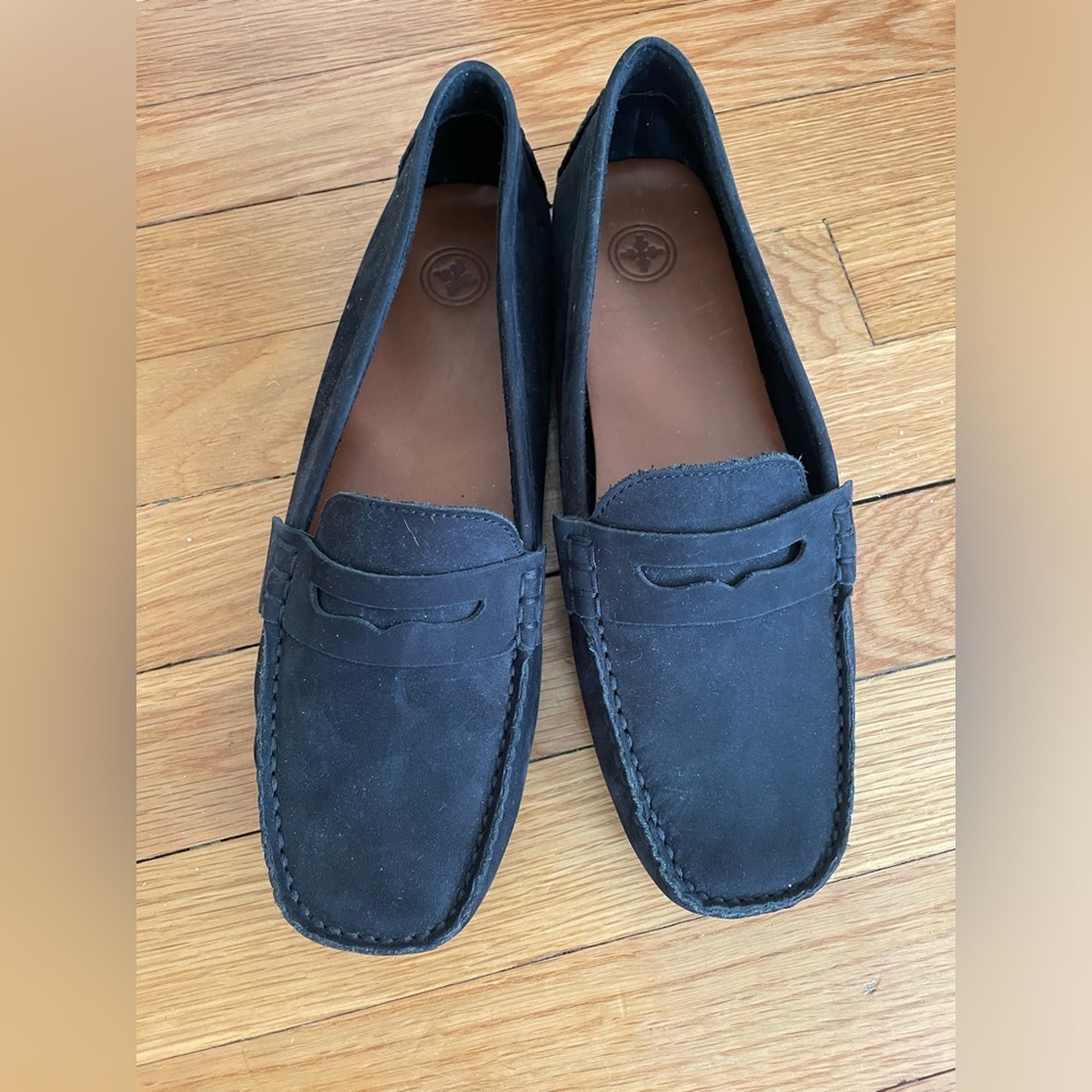 Tory Burch size 9 driving moccasins suede